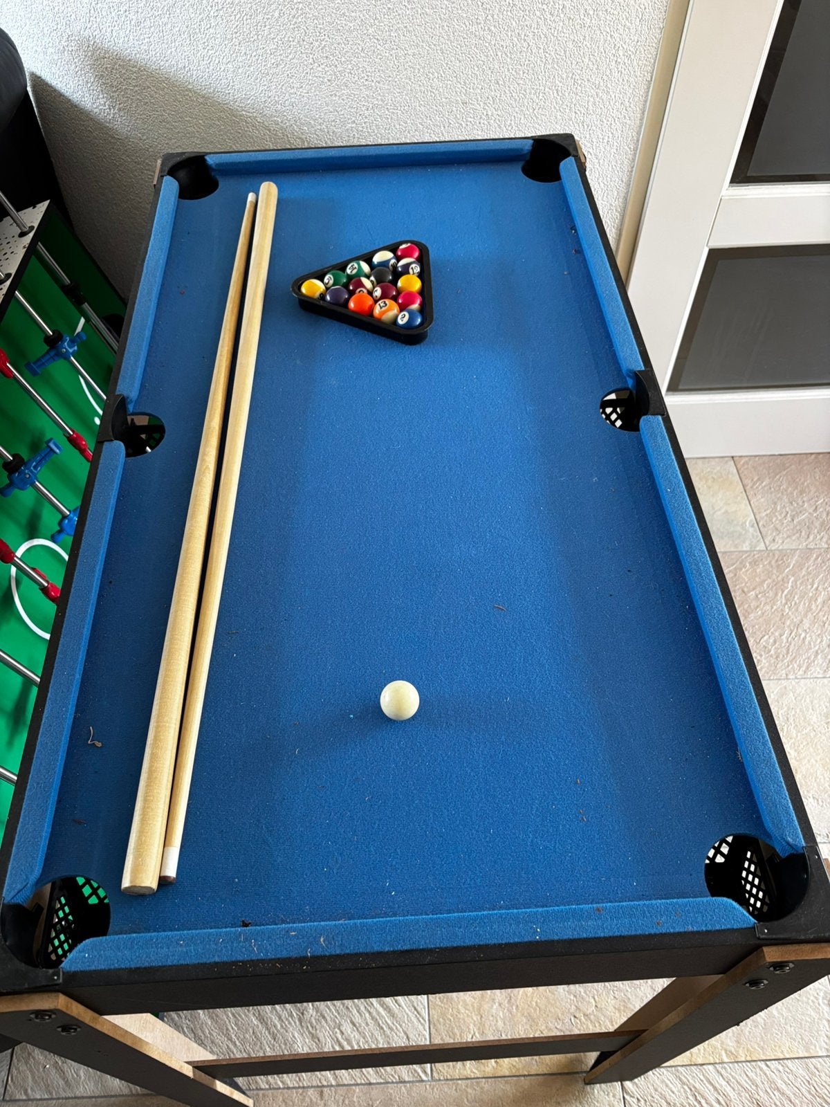 Biljart spelletjes tafel, Ophalen, Gebruikt, Biljarttafel