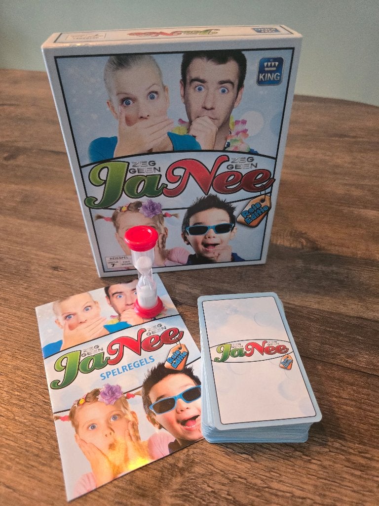 Zeg Geen Ja Nee - Het hilarische gezelschapsspel, Vijf spelers of meer, Ophalen, Zo goed als nieuw, King