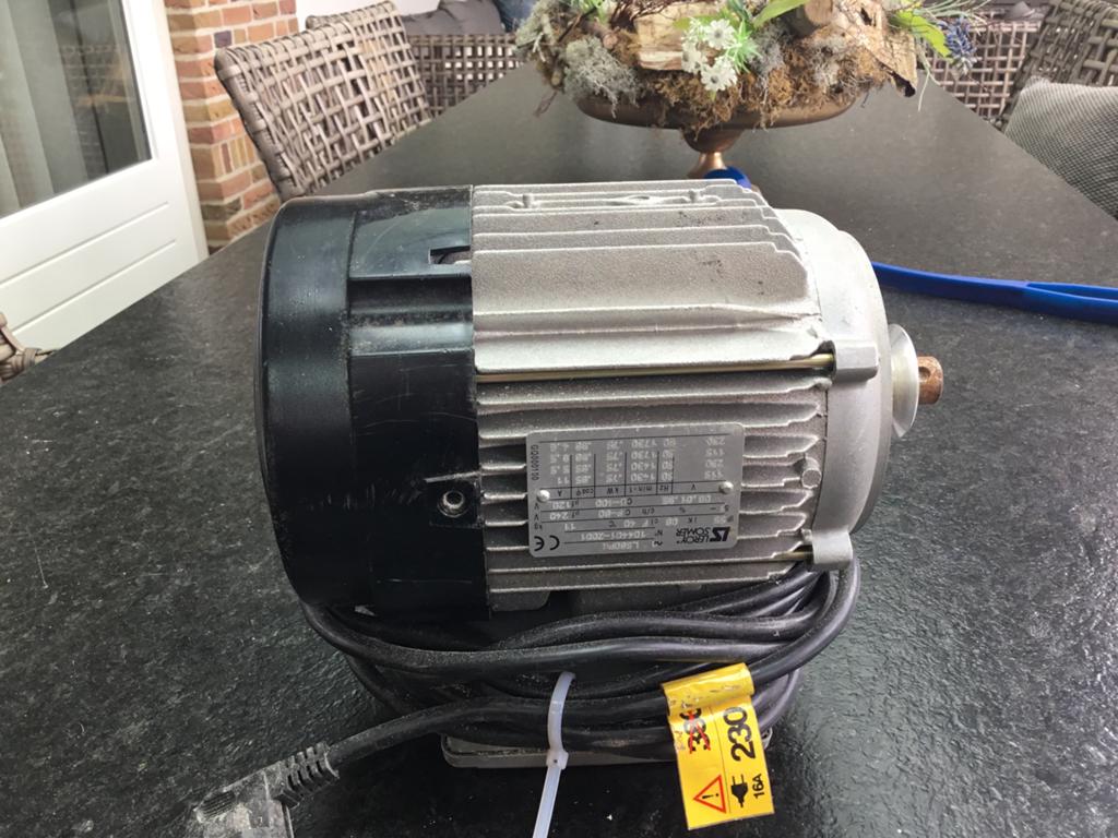 Te koop leroy somer motor, Ophalen, Zo goed als nieuw, Elektromotor, 1400 tot 1800 rpm