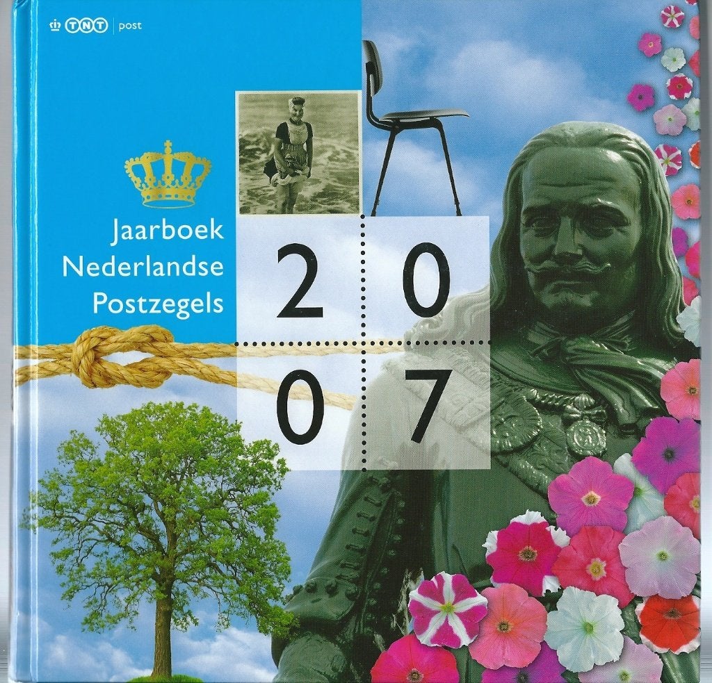 Compleet jaarboek ned postzegels 2007, postfris, Ophalen of Verzenden, Postfris