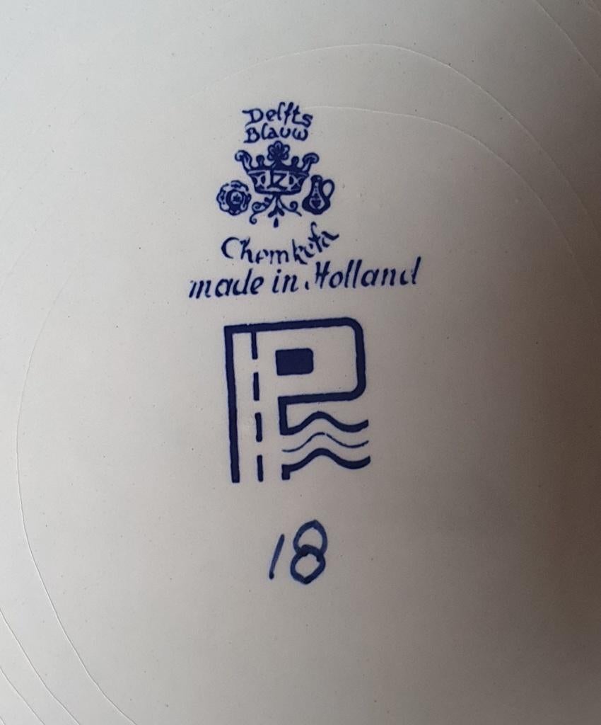 Delfst blauwe borden, Antiek en Kunst, Ophalen