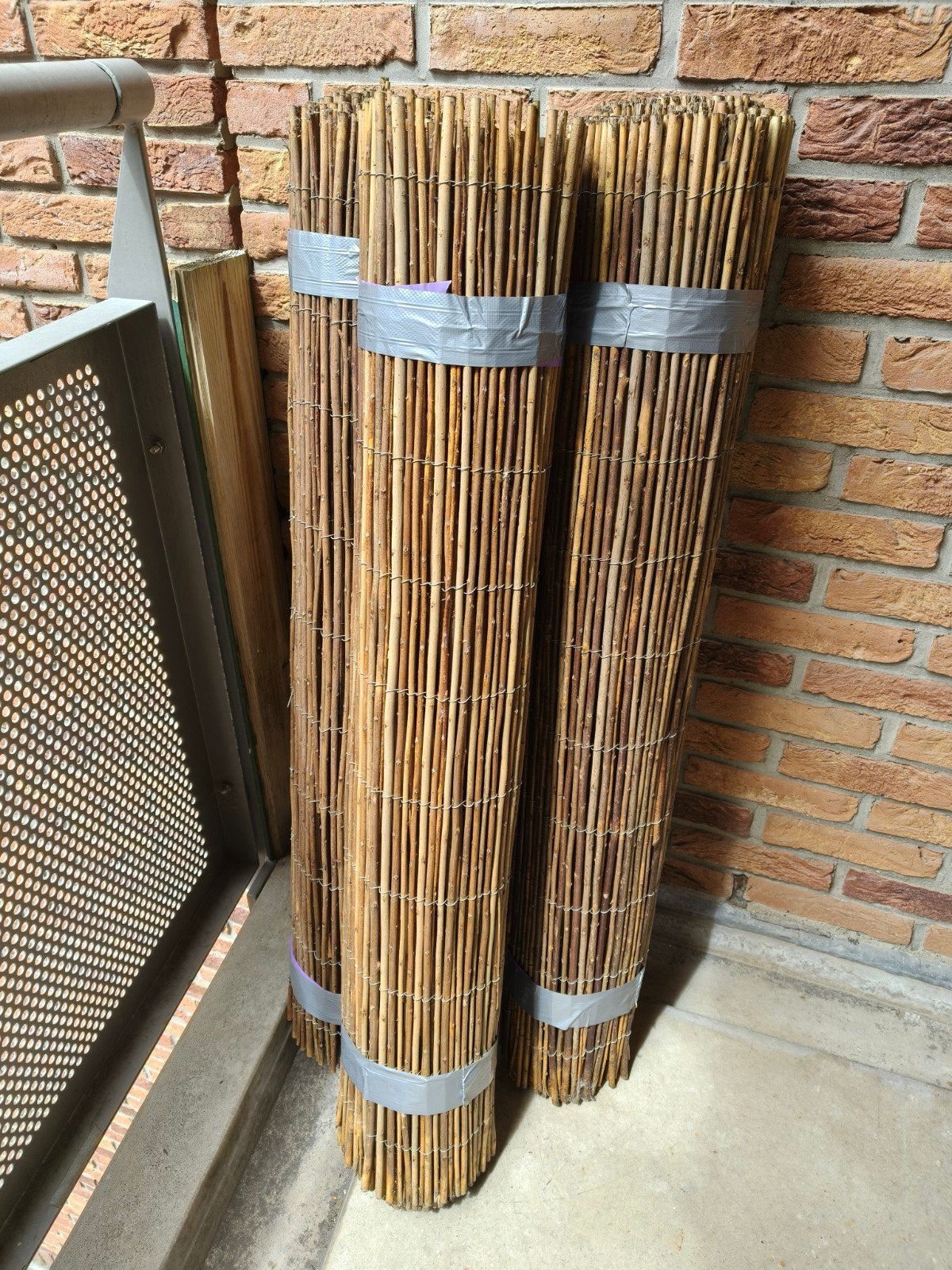 Balkonscherm riet Gamma 90x300 cm, zo goed als nieuw, Tuin en Terras, Ophalen, Zo goed als nieuw, 200 cm of meer, Minder dan 100 cm