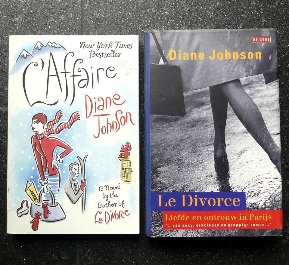 Diane Johnson boeken - Le Divorce en L'Affaire, Ophalen of Verzenden, Gelezen, Diane Johnson