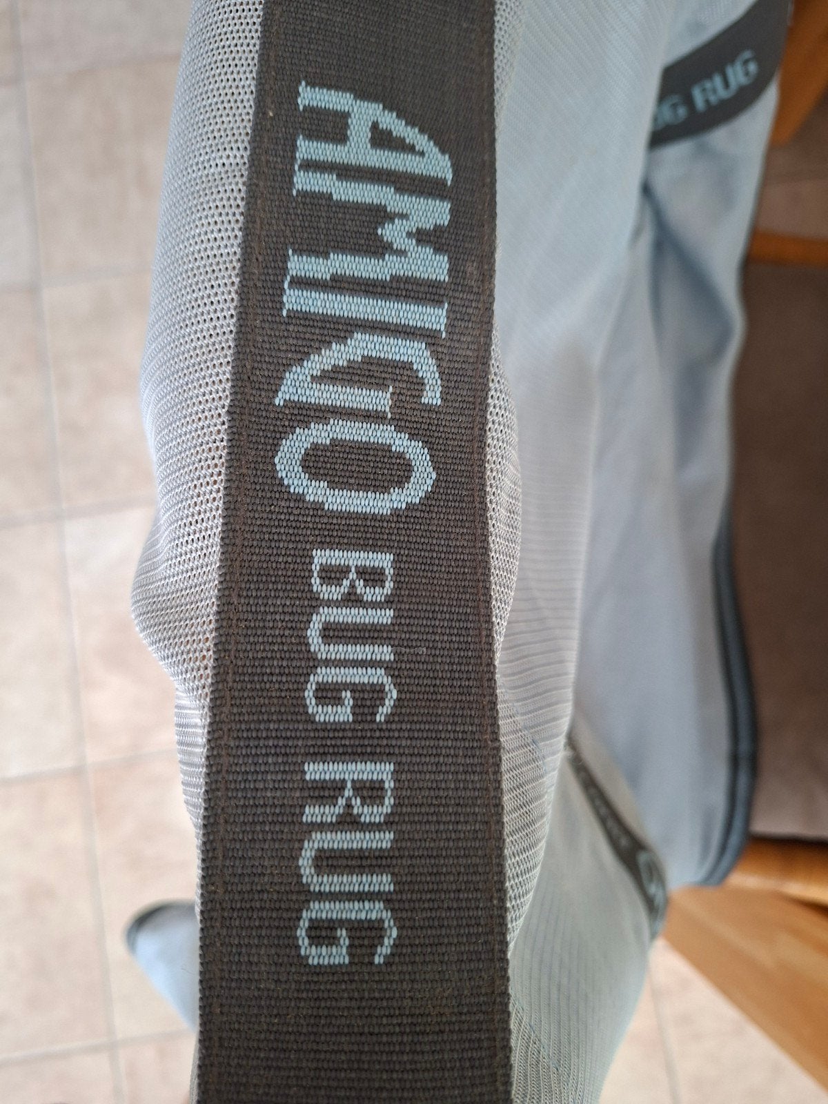 Amigo vliegendeken met hals, Dieren en Toebehoren, Full (L), Gebruikt, Vliegendeken, Afneembare hals