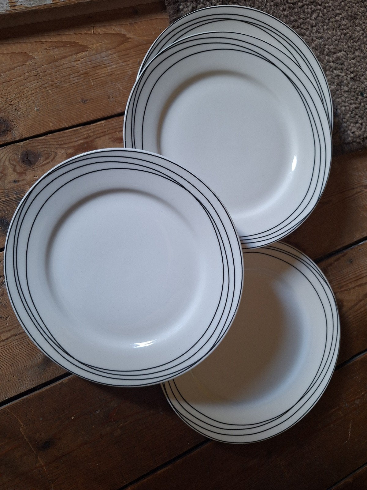 borden en soepkommen, Huis en Inrichting, Keuken | Servies, Ophalen, Glas, Overige stijlen, Bord(en)