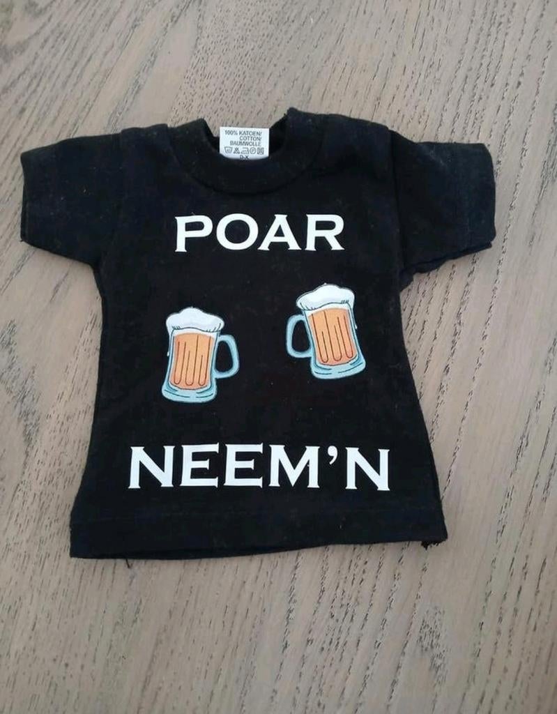 Mini shirtje voor een fles drank, Ophalen, Zo goed als nieuw, Overige typen, Overige