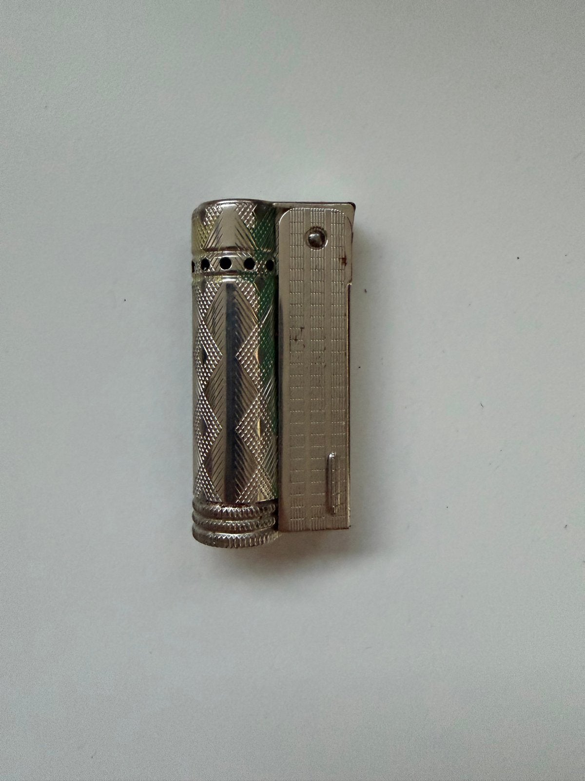 Vintage Ronson aansteker - Oostenrijkse kwaliteit, Ophalen of Verzenden, Gebruikt, Aansteker