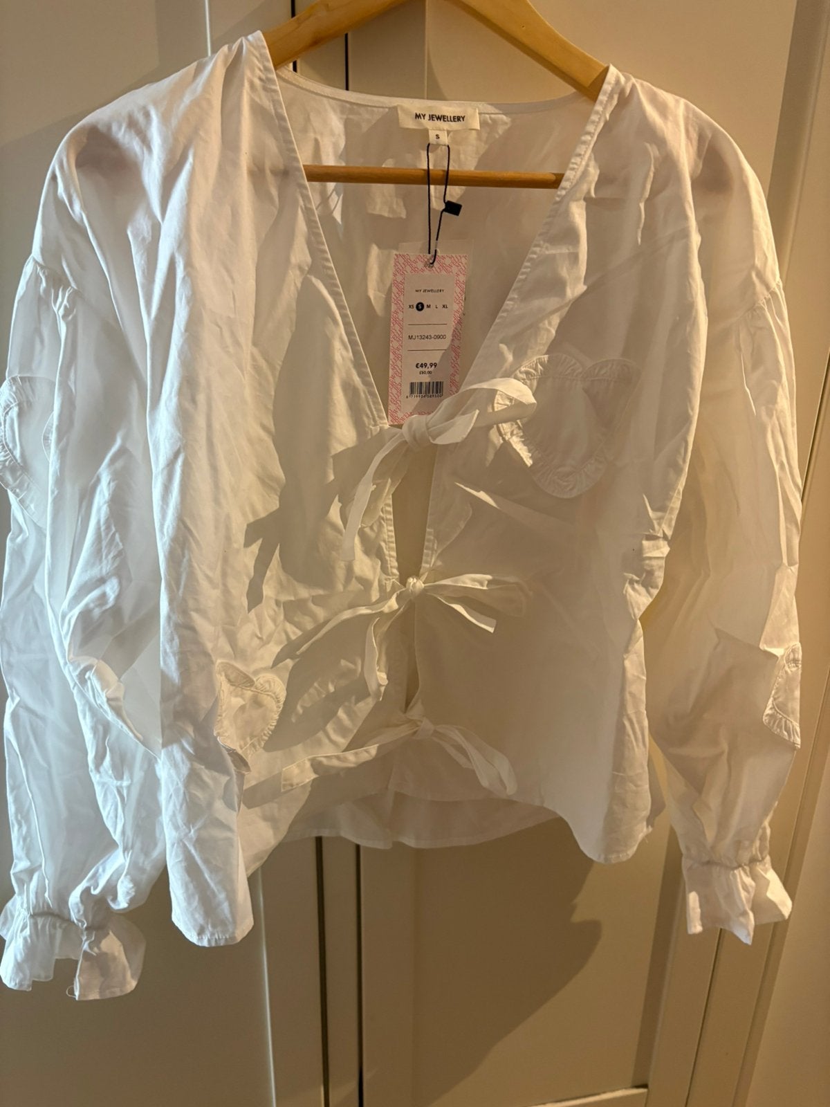 Blouse My Jewellery, maat S, NIEUW, Ophalen, Nieuw, Maat 36 (S), Wit