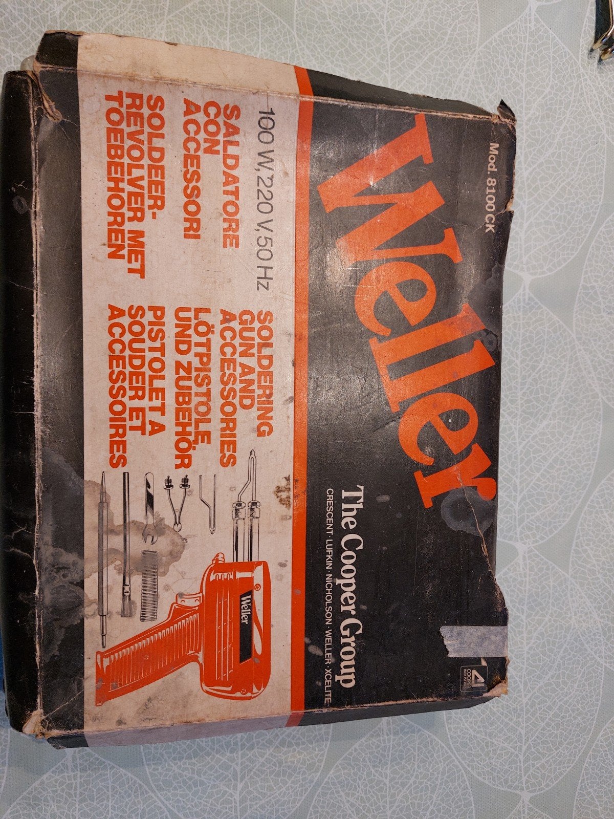 Weller Soldeerpistool 8100CK met accessoires, Doe-het-zelf en Verbouw, Gereedschap | Handgereedschap, Gebruikt, Ophalen