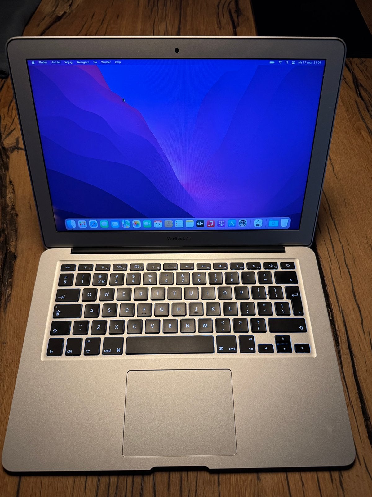 Macbook Air 2015, Computers en Software, Apple Macbooks, Ophalen, 13 inch, Minder dan 2 Ghz, Zo goed als nieuw