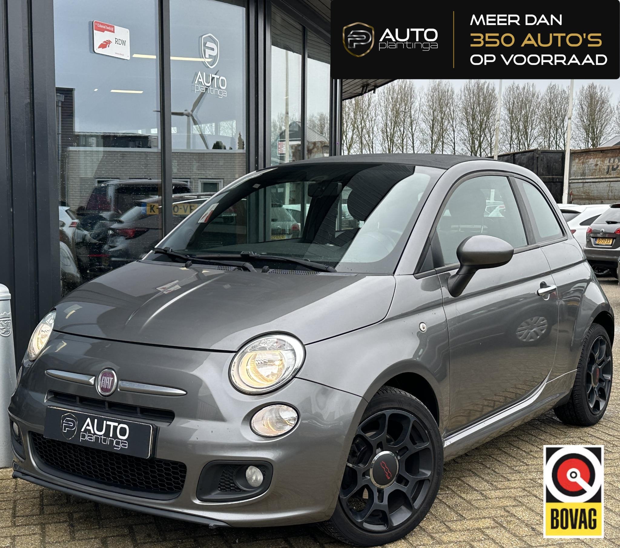 Fiat 500 C 0.9 TwinAir Rock 86PK | Cabrio | Specialist in ca, Euro 5, 86 pk, Gebruikt, 31 €/maand