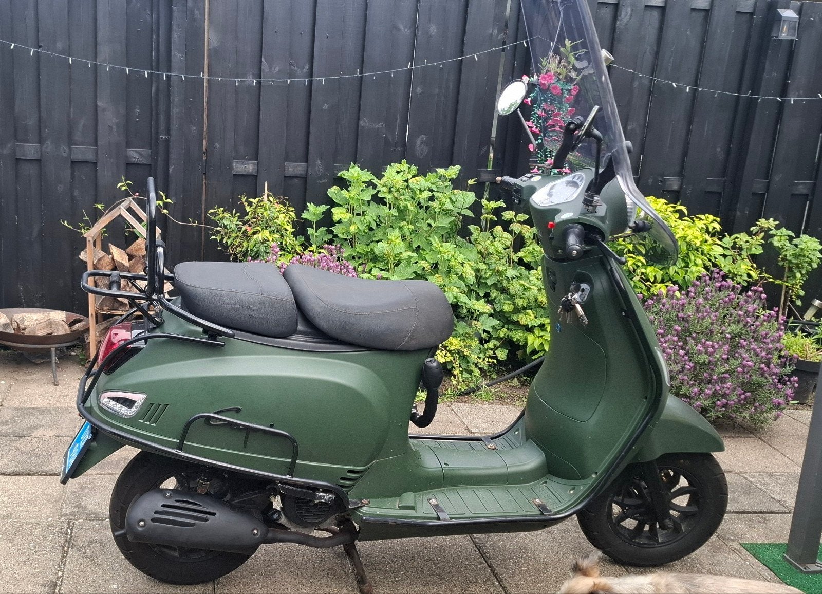 ZGAN Capri Deluxe Mat Groen. Slecht 1000 KM. Compleet, Fietsen en Brommers, Snorfietsen en Snorscooters, Ophalen of Verzenden