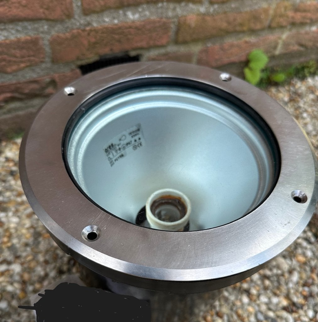 Grondspot, Tuin en Terras, Buitenverlichting, Ophalen, Overige materialen, Gebruikt, Minder dan 50 watt