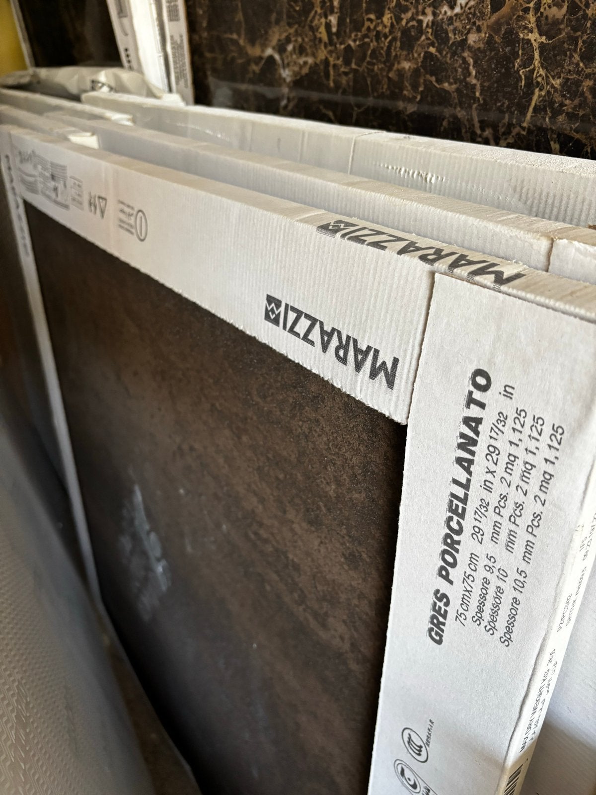5 pakken Marazzi 60x60 keramische tegels gres porcellanato, Ophalen, 60 cm of meer, Keramiek, Nieuw