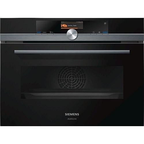 SIEMENS  CS856GNB7 Combi stoomoven, Witgoed en Apparatuur, Ophalen, Hete lucht, Nieuw, Oven met grill