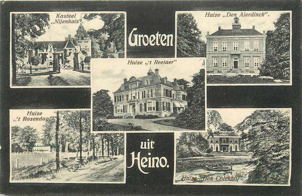 304-260-011 Heino Groeten uit, Verzenden, Voor 1920, Overijssel