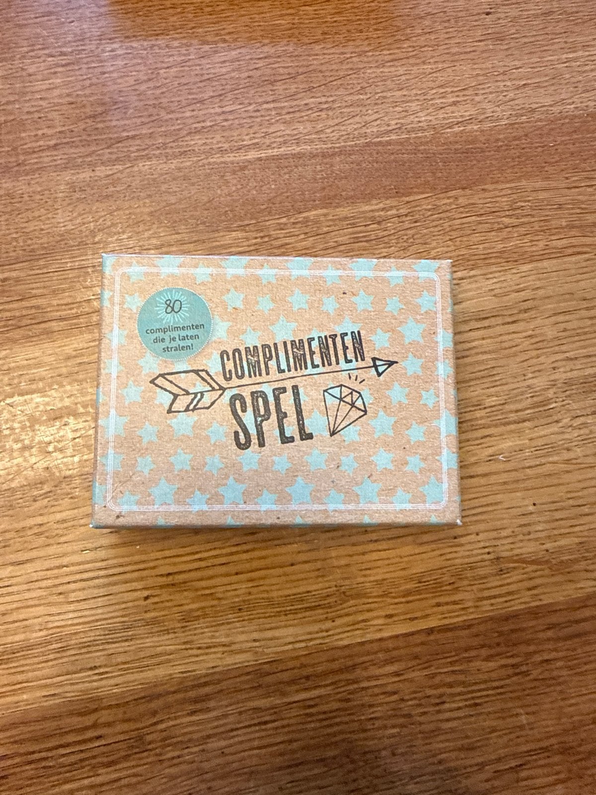 Complimenten Spel - 80 complimenten die je laten stralen!, Een of twee spelers, Ophalen, Zo goed als nieuw