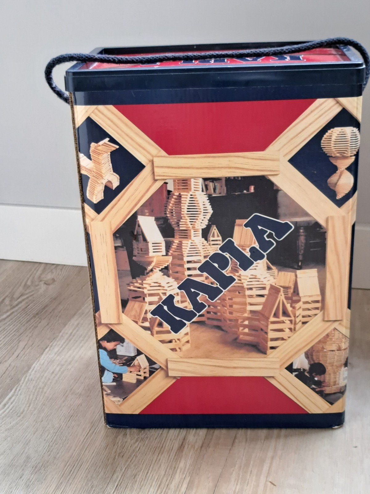 Kapla bouwblokken set met instructieboekje, Ophalen of Verzenden, Gebruikt, Overige merken