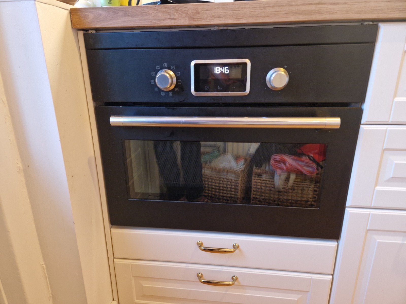 IKEA SMAKSAK Combi-oven - defect voor onderdelen, Witgoed en Apparatuur, Ophalen, IKEA, Combi-oven, Inbouw