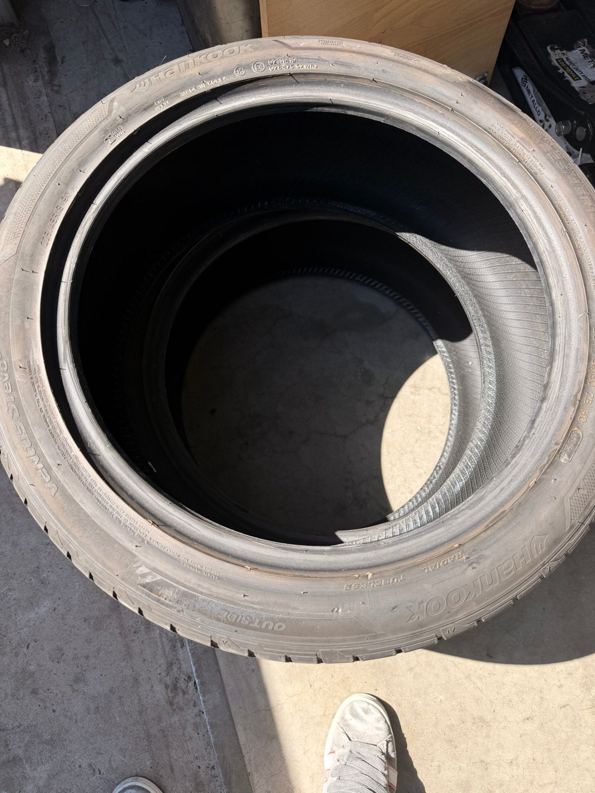 4 x Hankook Ventus S1evo3 x 225/45R18 - 4 mm profiel, Ophalen