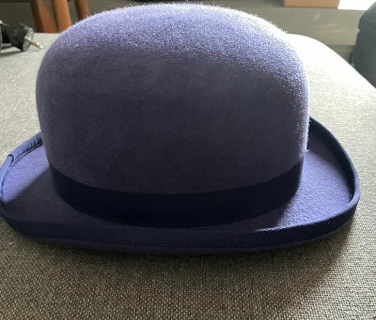 New Bowler Hat bolhoed 100% wool handmade Christy’s London, Ophalen of Verzenden, Zo goed als nieuw