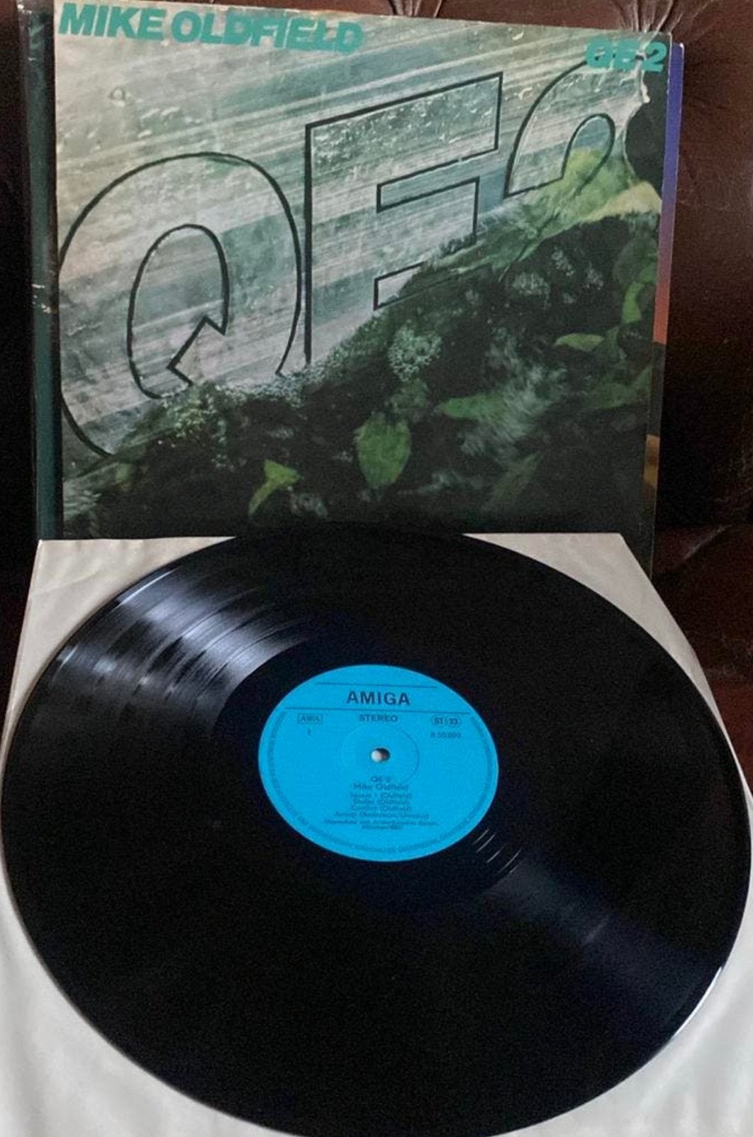 Mike Oldfield lp QE2, Cd's en Dvd's, Vinyl | Rock, Ophalen of Verzenden, Zo goed als nieuw, 12 inch, Poprock