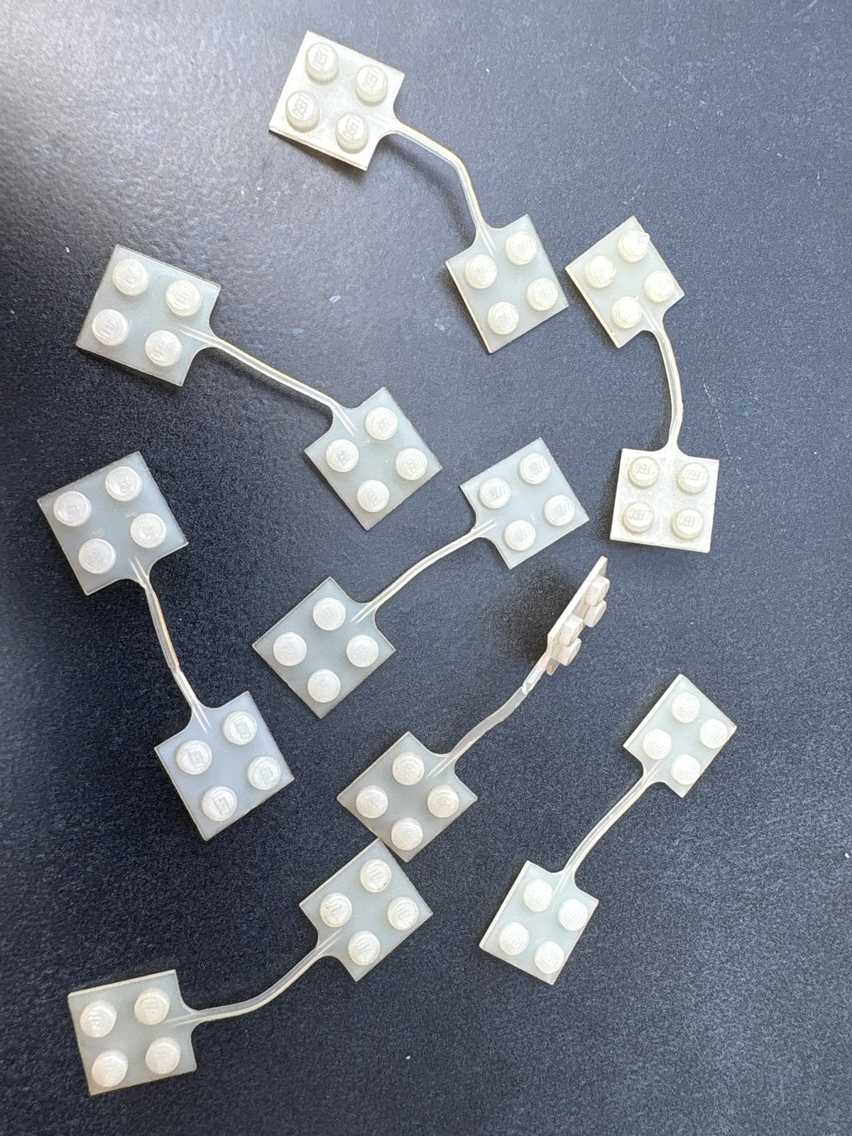 Lego onderdeel 650: scharnierkoppeling (hinge coupling), Ophalen of Verzenden, Gebruikt, Losse stenen, Lego