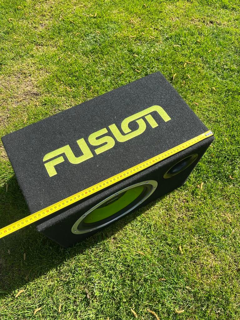 Fusion subwoofer, Ophalen, Zo goed als nieuw