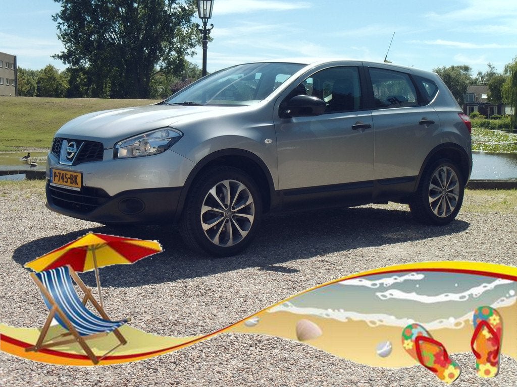 Nissan QASHQAI 1.6 Visia - Airco *WEGENS DE EXTREME WARMTE Z, Auto's, Voorwielaandrijving, Stof, Gebruikt, 4 cilinders