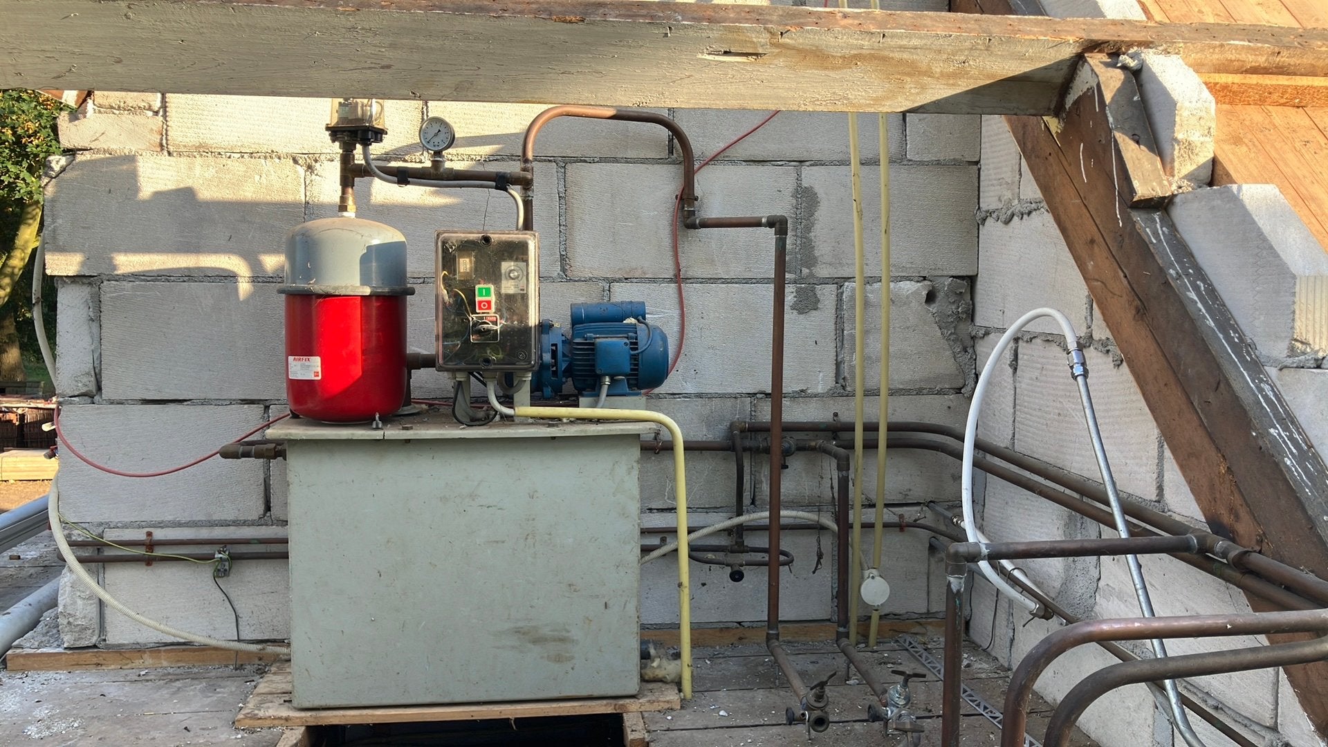 Waterdruk versterker, Ophalen, Gebruikt