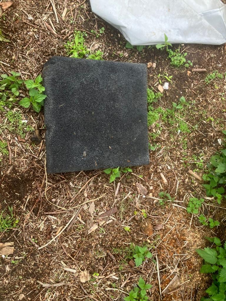 Stalmatten 9cm dik 50x50, Tuin en Terras, Tegels en Klinkers, Ophalen, Beton, Terrastegels