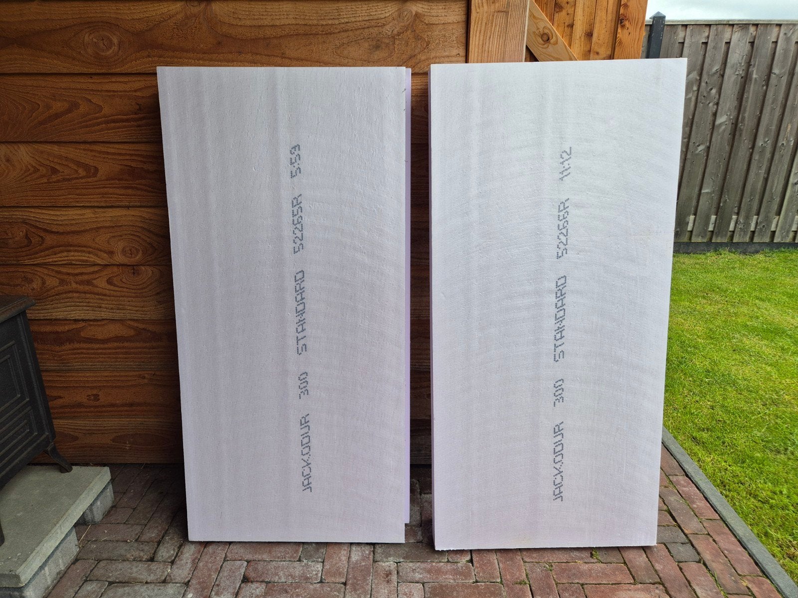 2 nieuwe XPS Jackodur EVO 300 Standard isolatieplaten, Doe-het-zelf en Verbouw, Ophalen, Dakisolatie, 12 cm of meer, Zo goed als nieuw