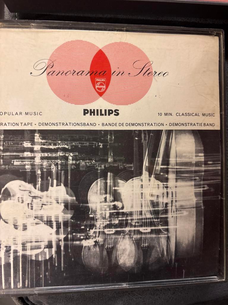 Philips Panorama in Stereo Demonstratieband, Ophalen of Verzenden, Onderdeel, Met banden