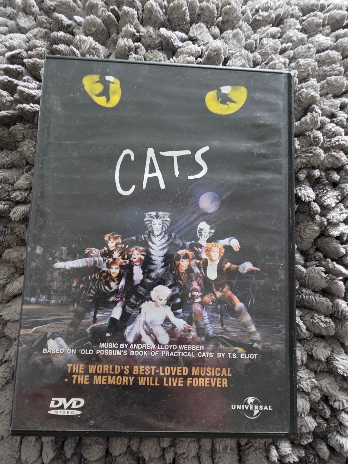 Cats - The World's Best-Loved Musical DVD, Alle leeftijden, Ophalen of Verzenden, Inclusief doosje, Gebruikt