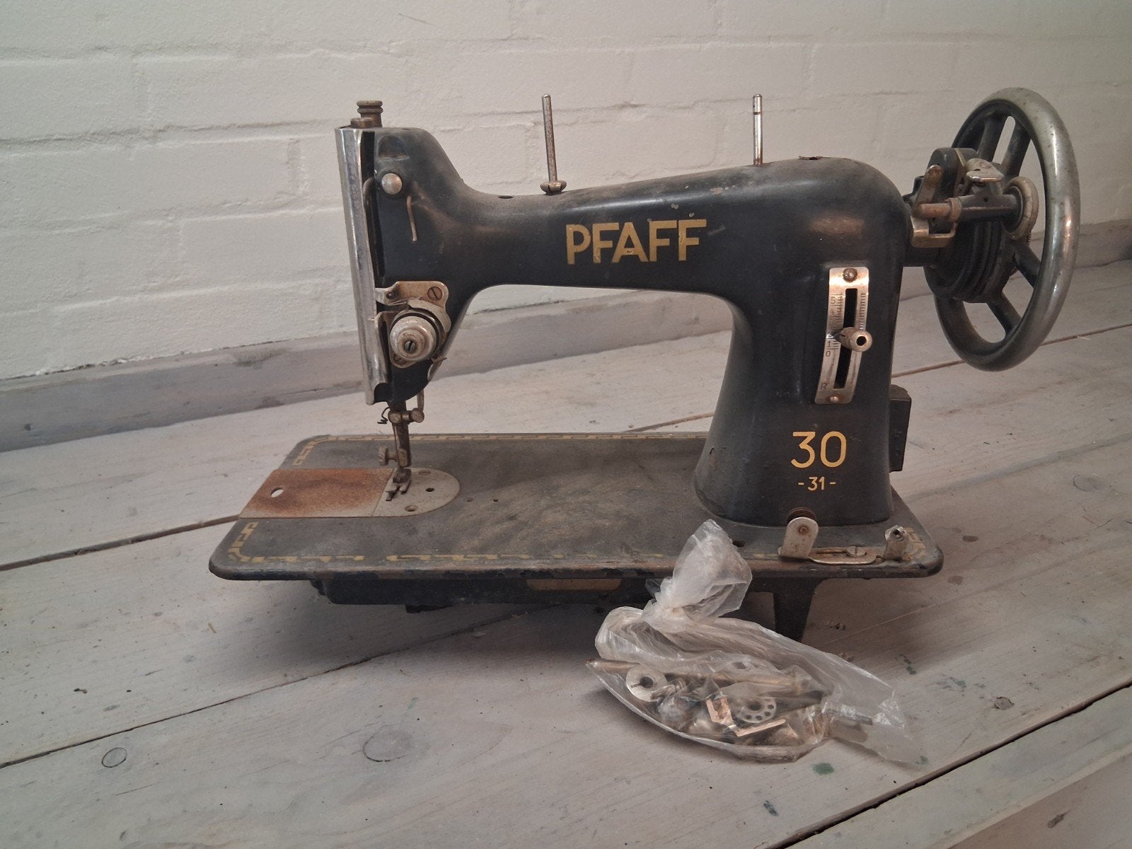pfaff 30-31 naaimachine, Ophalen