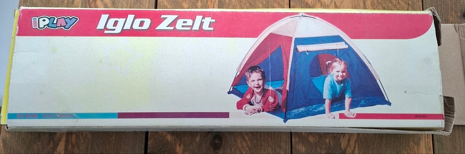 Iglo speeltent, Ophalen, Gebruikt