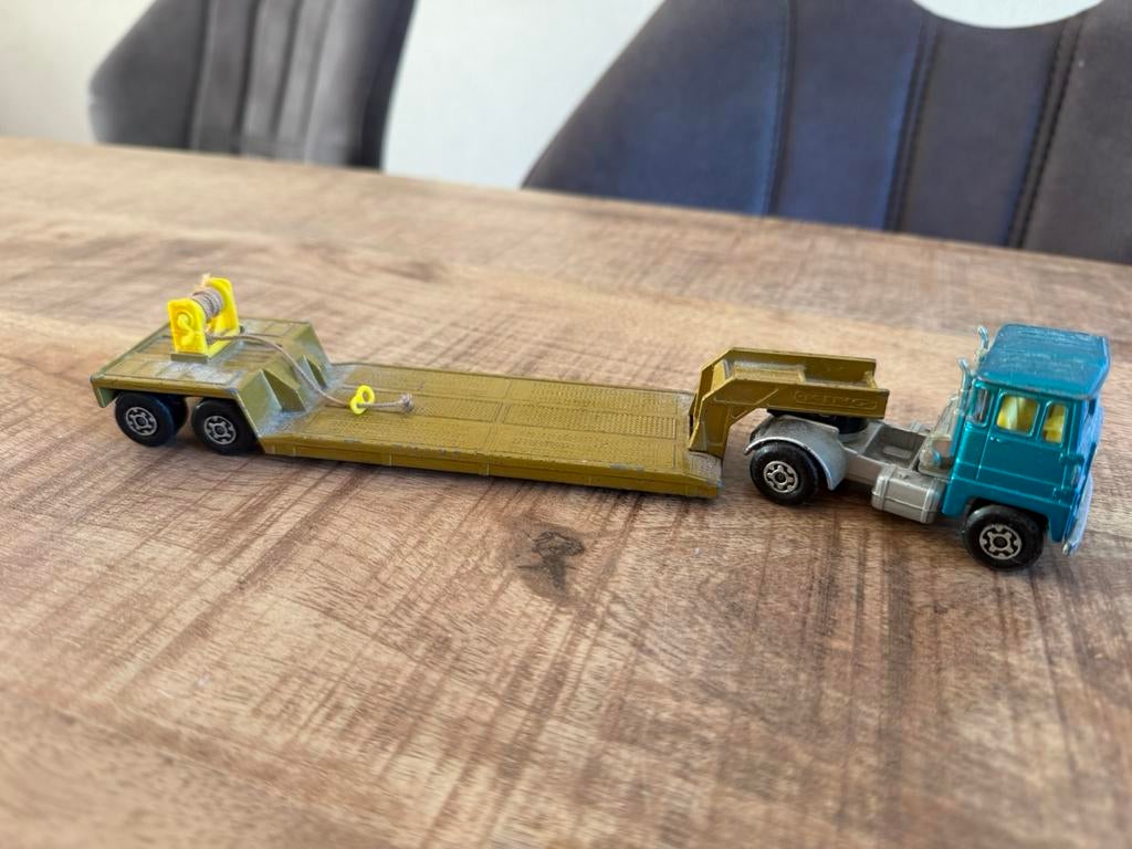 Matchbox Super Kings K-23 Low Loader Trailer 1973 Lesney, Ophalen of Verzenden