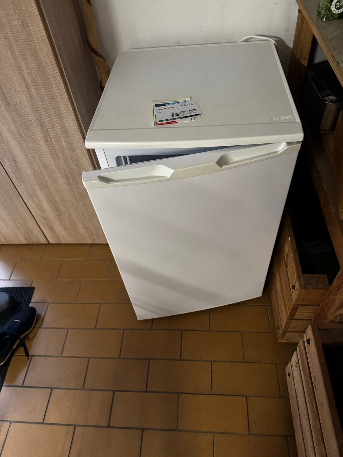 2 Quigg Vrieskasten: 1 Nieuwstaat, 1 Gebruikt, Witgoed en Apparatuur, Vrieskast, Minder dan 85 cm, Minder dan 60 cm, Ophalen of Verzenden