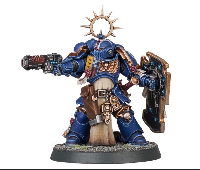 Warhammer space marine lieutenant indomitus new on sprue, Ophalen of Verzenden, Nieuw, Warhammer