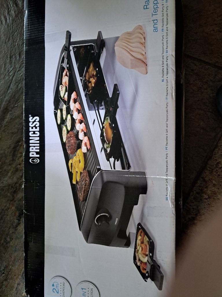 Princess Raclette 8 personen, Ophalen, Nieuw, 8 personen of meer