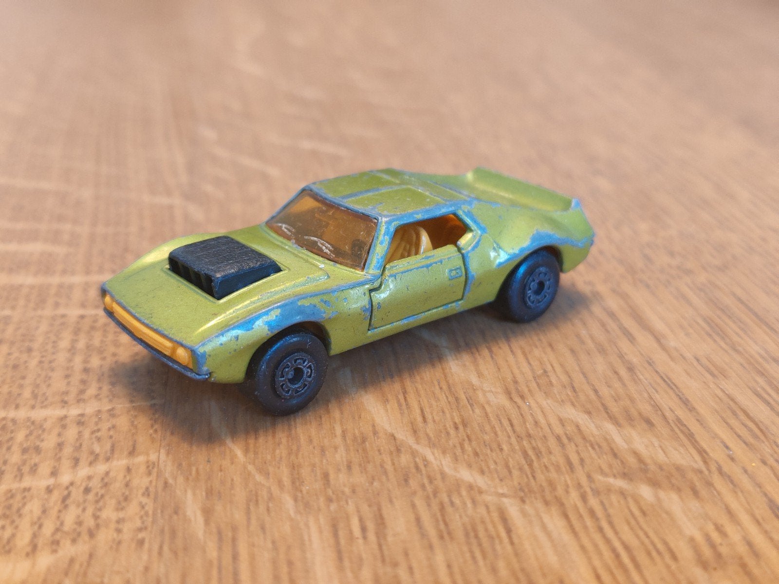 Matchbox AMX Javelin GROEN, Hobby en Vrije tijd, Ophalen of Verzenden, Zo goed als nieuw, Auto