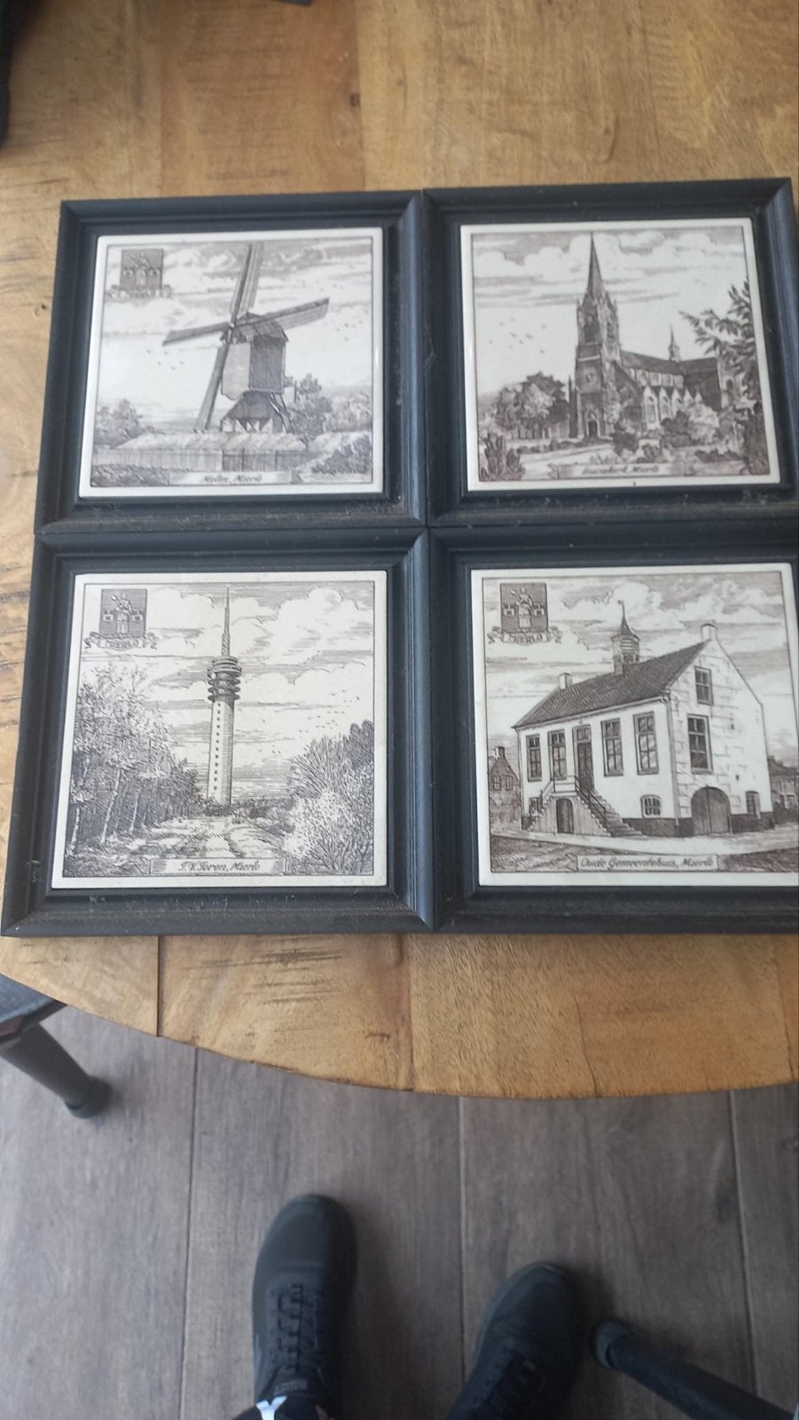 Gezocht tegeltjes van Mierlo, Ophalen