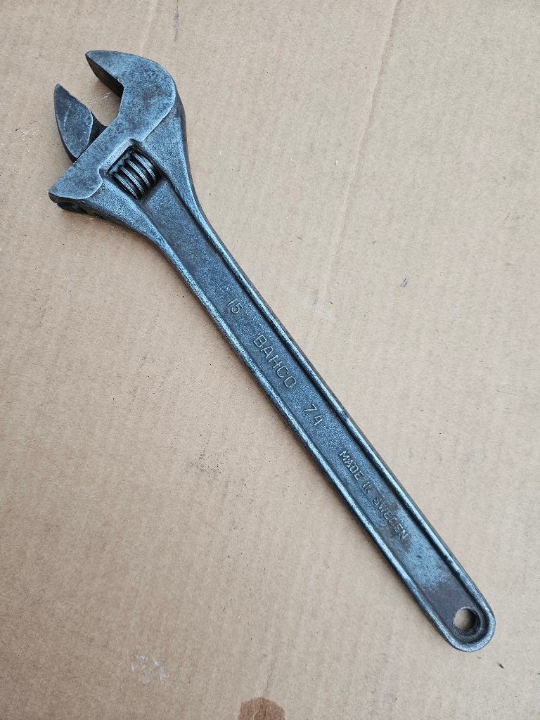 Verstelbare Moersleutel Bahco 15 inch 74, Ophalen of Verzenden, Gebruikt, Overige merken