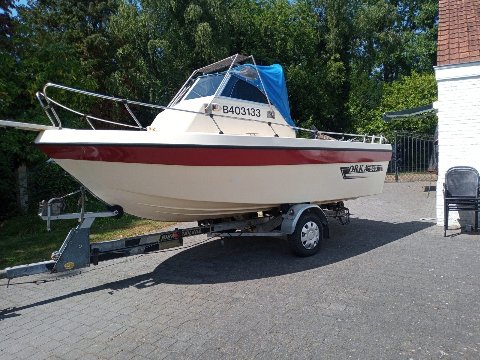 orka 540 walkaround, Gebruikt, Viertaktmotor, 5 m, 115 pk