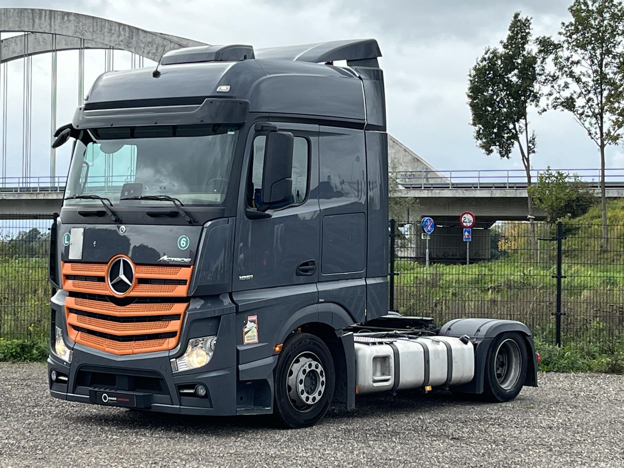 Mercedes-Benz Actros 1851 Lowliner 4x2 | Parking clima | 2 d, Auto's, Automaat, Stof, 510 pk, Mercedes-Benz