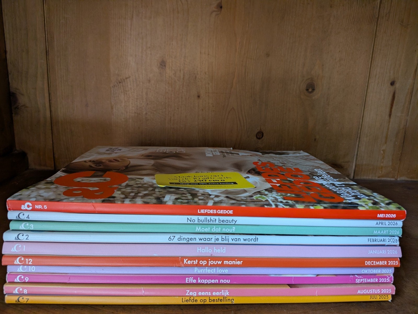 Diverse &C magazines (Chantal Janzen), Ophalen, Gelezen, Damesbladen