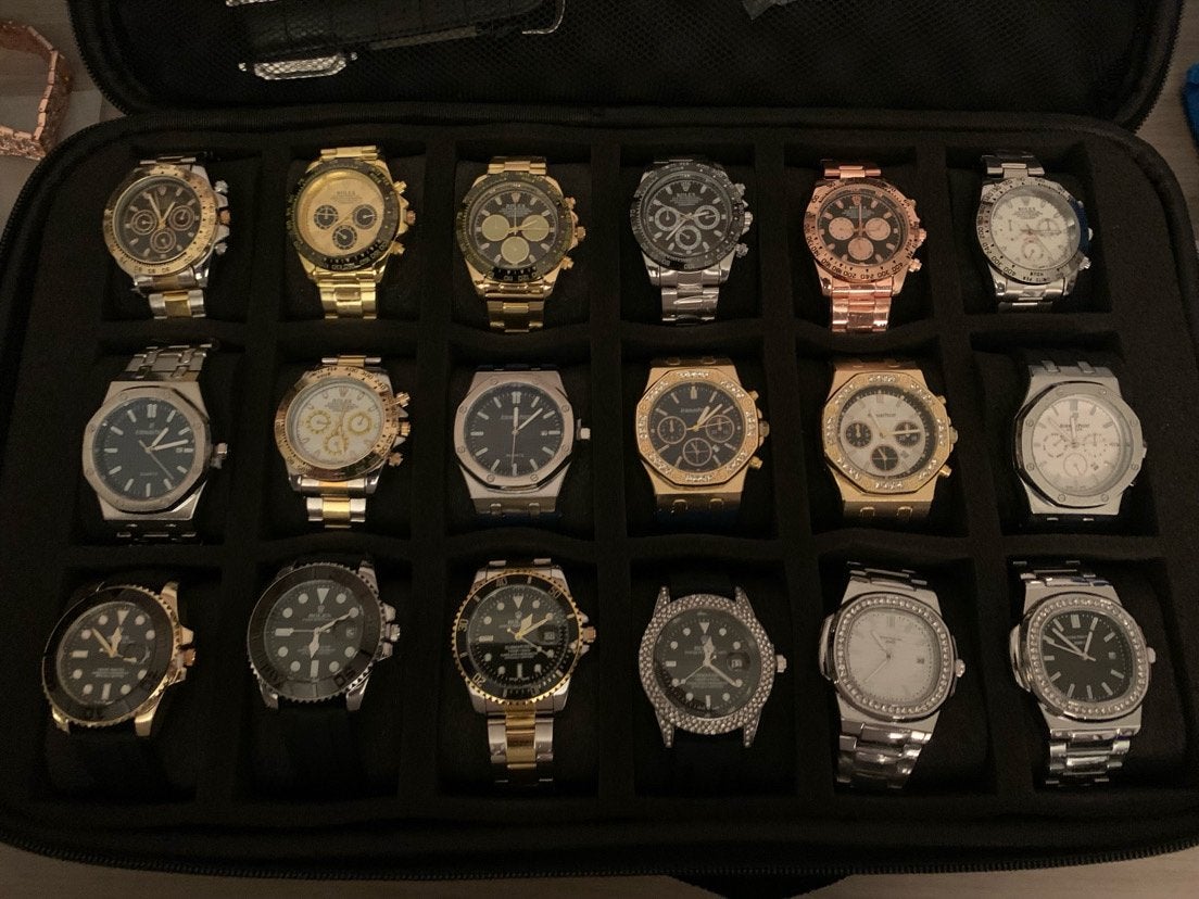 Rolex ap cartier patek rm…, Ophalen of Verzenden, Staal, Overige merken