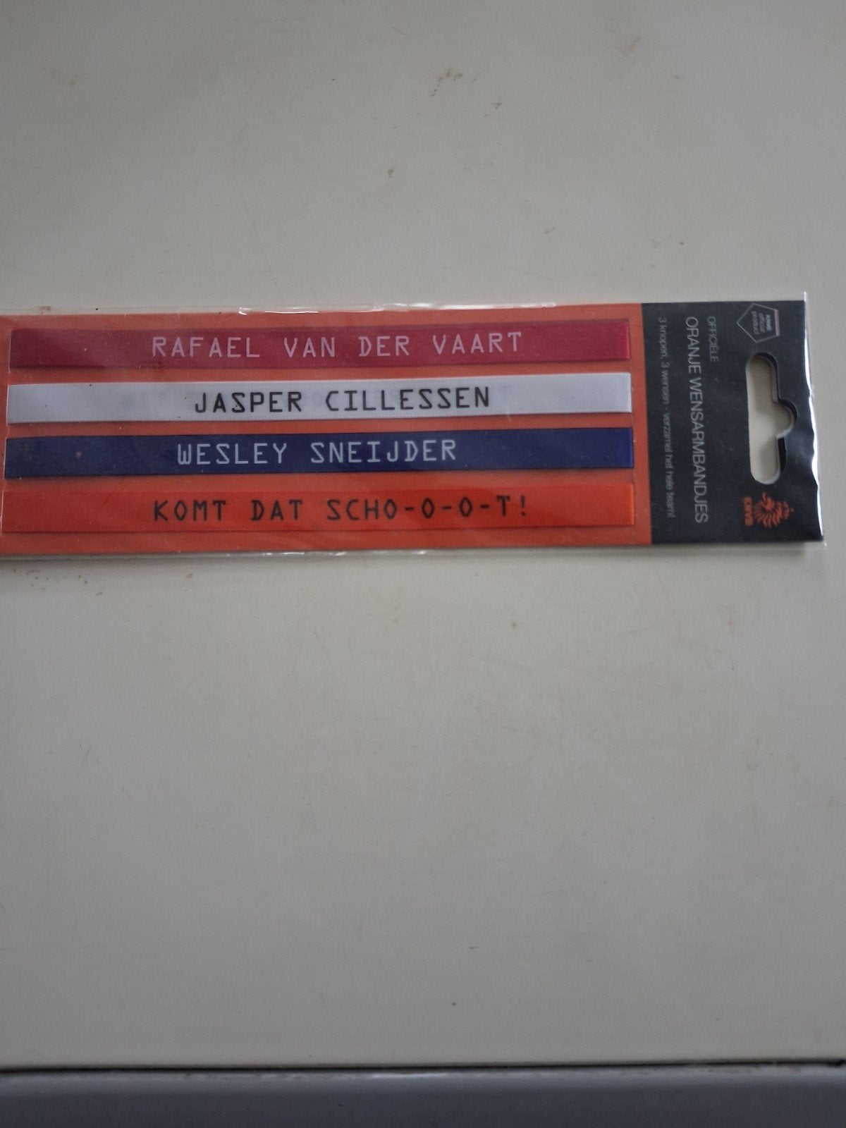 Officiële Oranje Wensarmbandjes Voetbal, Ophalen, Nieuw, Oranje, Overige materialen