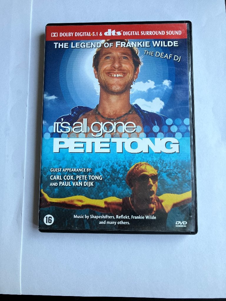 it's all gone pete tong dvd, Alle leeftijden, Ophalen of Verzenden, Zo goed als nieuw