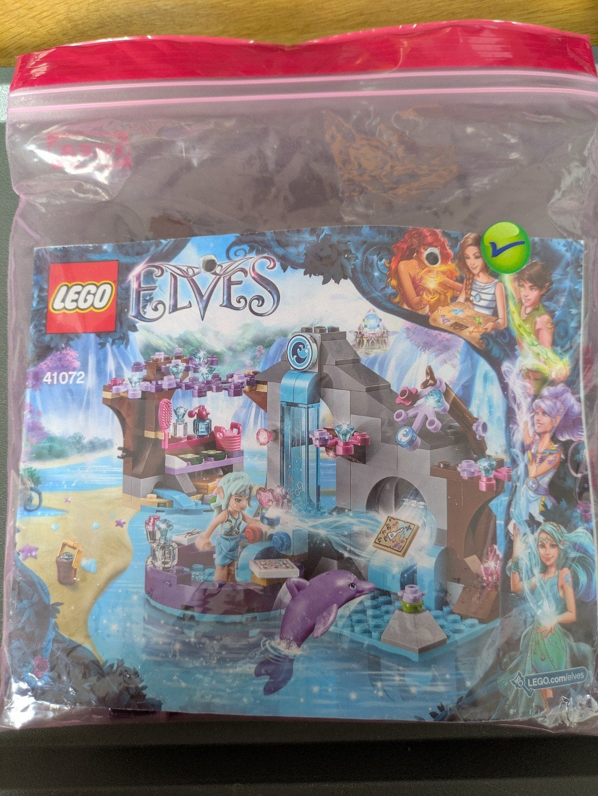 Lego Elves 41072 Naida's Waterparadijs, Compleet, Overige thema's, Lego, Ophalen of Verzenden